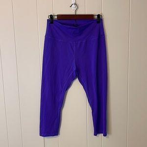 Zyia Active Purple Blue Leggings Size 14-16